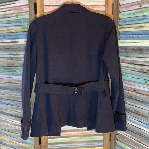 Apostrophe Navy blue fitted jacket - Picture 3 of 6